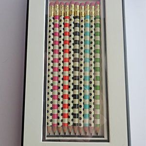 Kate Spade Dot the I's Pencil Set